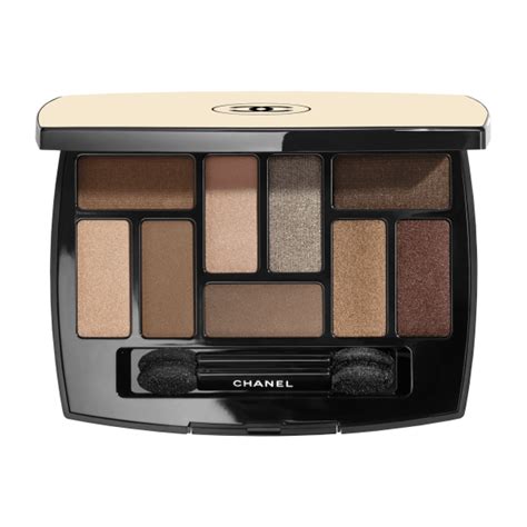 chanel natural eyeshadow collection les indispensables|Chanel eyeshadow pourpre brun.